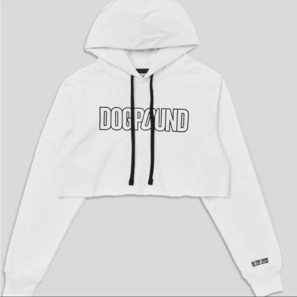 Dogpound crop hoodie